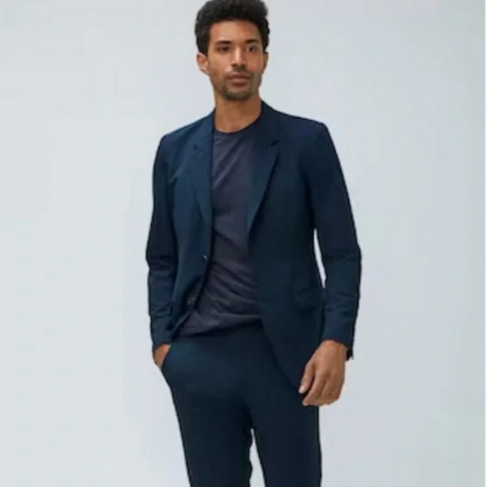 Ministry of supply velocity suit jacket dark navy blue size 38